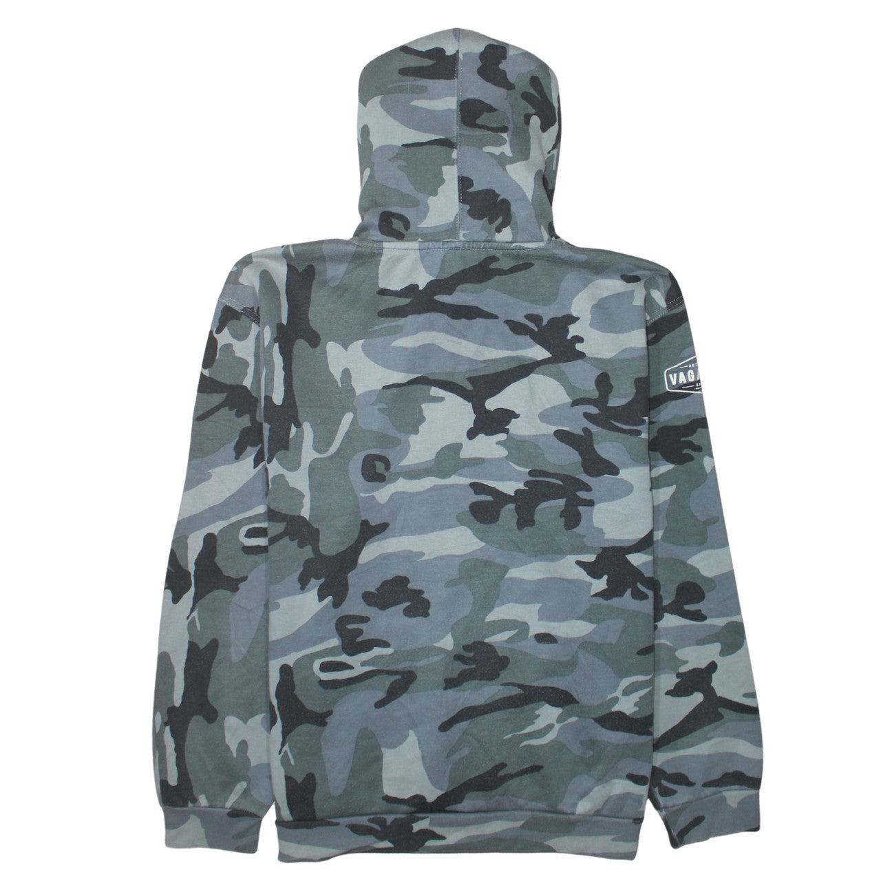 Game Slammed Mens Blue Camo Pullover Hoodie XL Hooded Sweatshirt