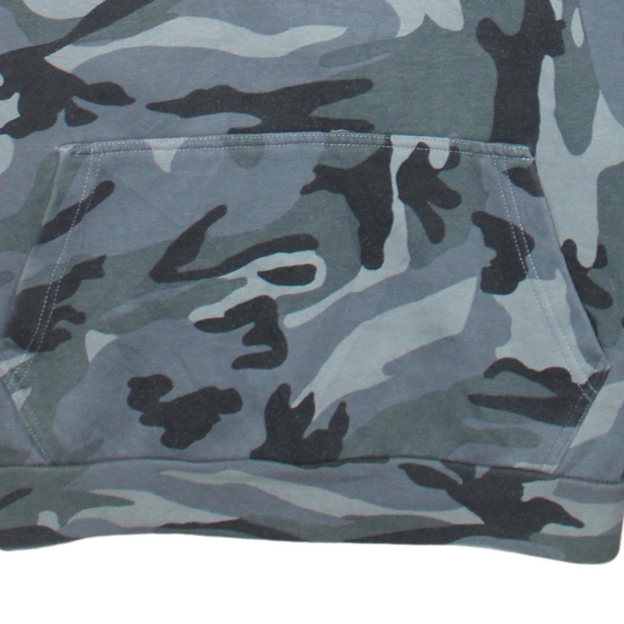 Game Slammed Mens Blue Camo Pullover Hoodie XL Hooded Sweatshirt
