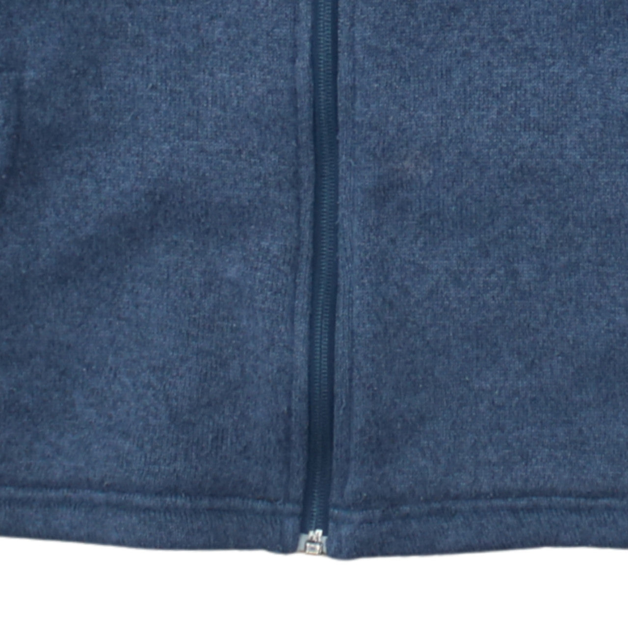 The North Face Womens Blue Fleece Full Zip Jacket Size L