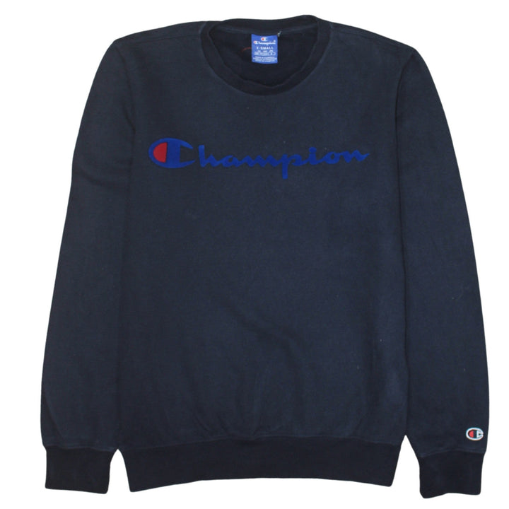 Champion Men's Black XS Crew Neck Pullover Sweatshirt