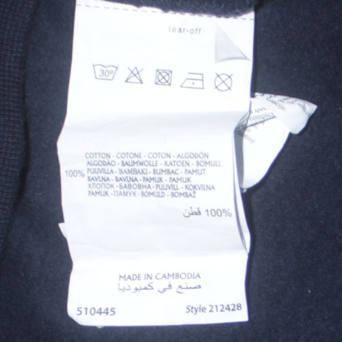 Champion Men's Black XS Crew Neck Pullover Sweatshirt