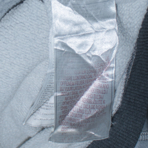 Nike Men's Grey Full Zip Hoodie L Sportswear Sweatshirt