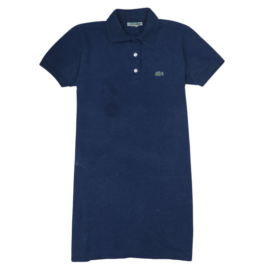 Lacoste Men's Blue Cotton Short Sleeve Polo Shirt L
