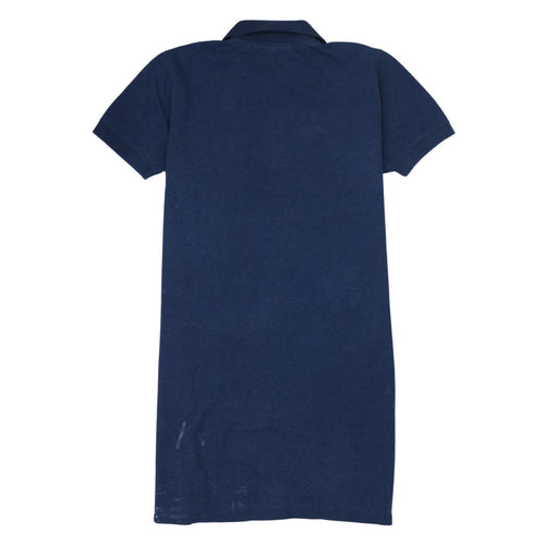 Lacoste Men's Blue Cotton Short Sleeve Polo Shirt L