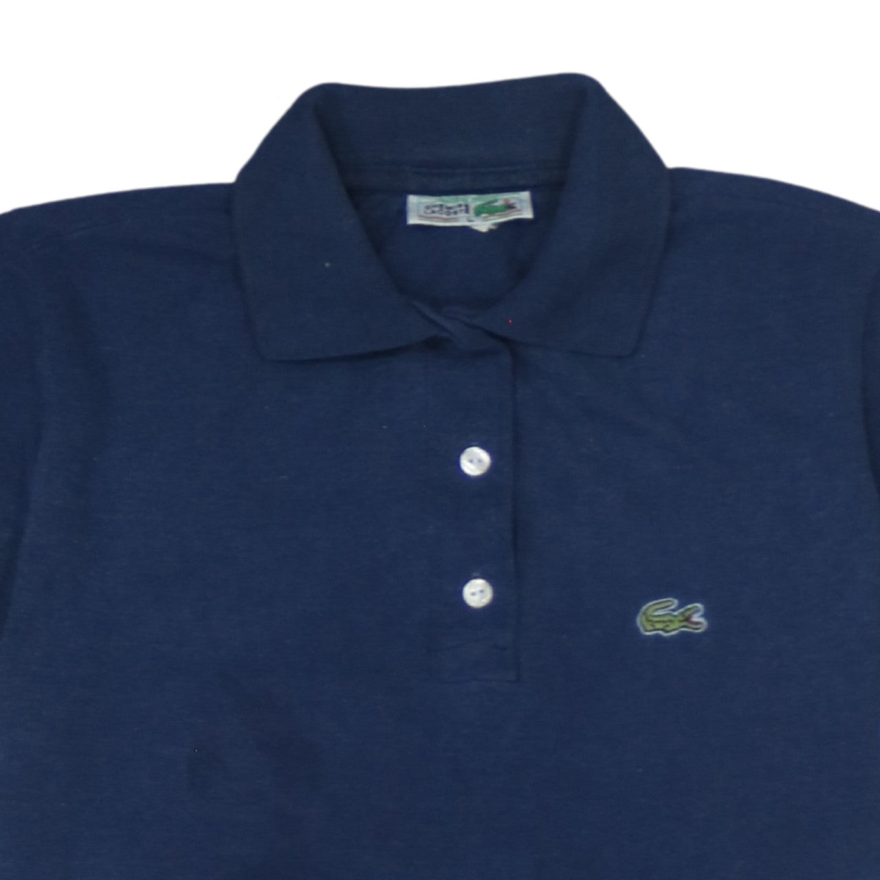 Lacoste Men's Blue Cotton Short Sleeve Polo Shirt L