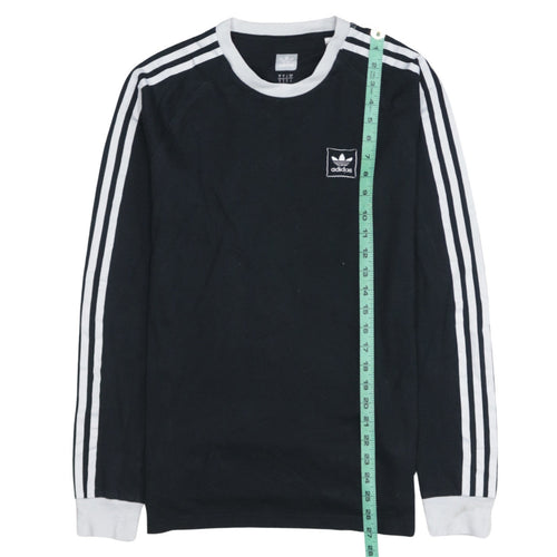 Adidas Men's Black Long Sleeve Crew Neck Casual Top Size S