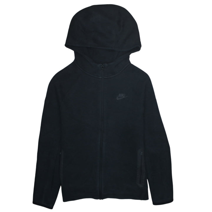 Nike Boys Black Full Zip Fleece Hoodie XL 158-170cm