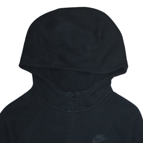 Nike Boys Black Full Zip Fleece Hoodie XL 158-170cm