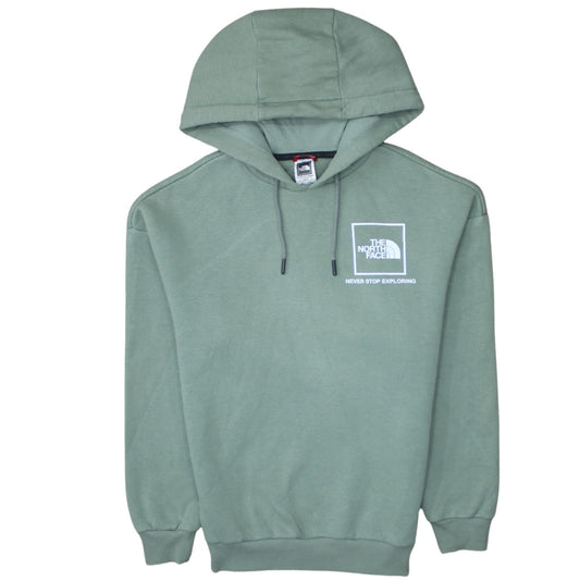 The North Face Womens Green XS Pullover Hoodie Never Stop Exploring