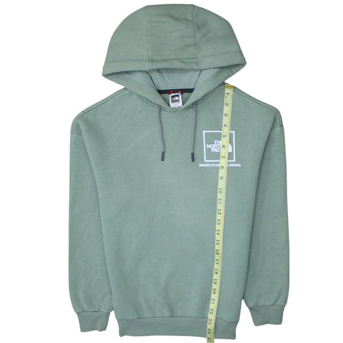 The North Face Womens Green XS Pullover Hoodie Never Stop Exploring