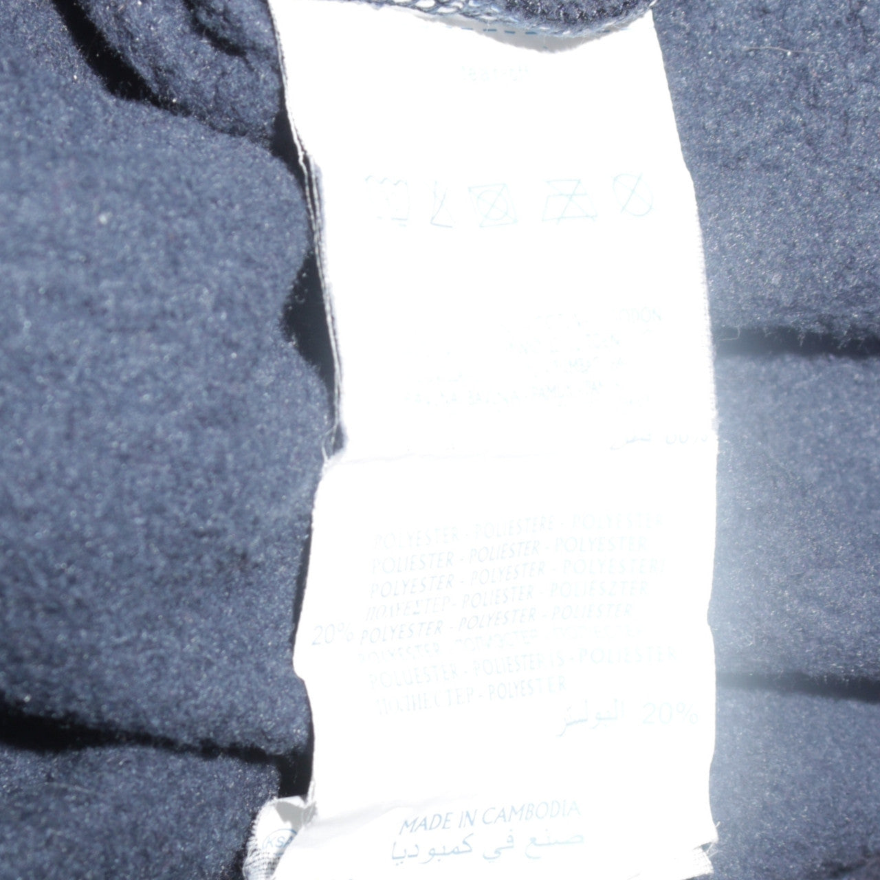 Champion Women Navy Blue Regular Fit Crew Neck Sweatshirt M