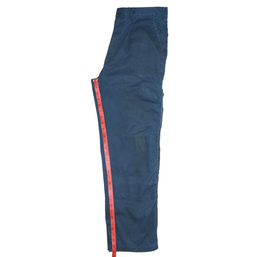 Dickies Men's Blue Cargo Workwear Trousers Size 44 Relaxed Fit