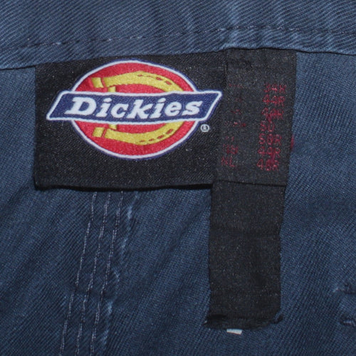 Dickies Men's Blue Cargo Workwear Trousers Size 44 Relaxed Fit