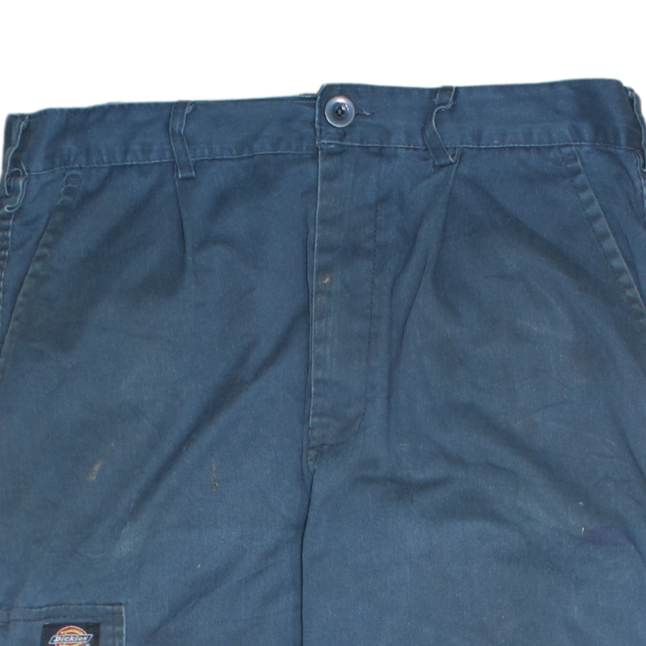 Dickies Men's Blue Cargo Workwear Trousers Size 44 Relaxed Fit