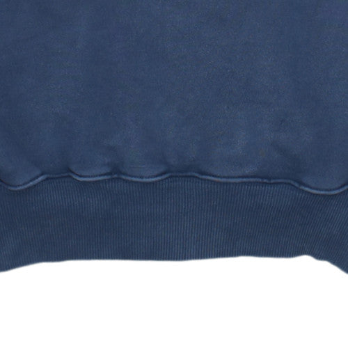 Tommy Jeans Women's Navy Blue XS Pullover Sweatshirt Logo Crew Neck