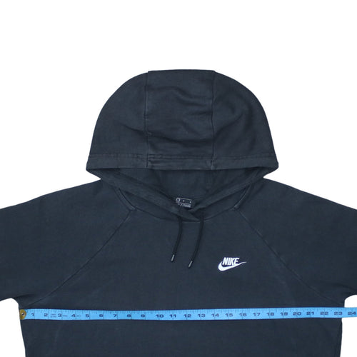 Nike Men's Black Pullover Hoodie L Regular Fit Fleece Sweatshirt