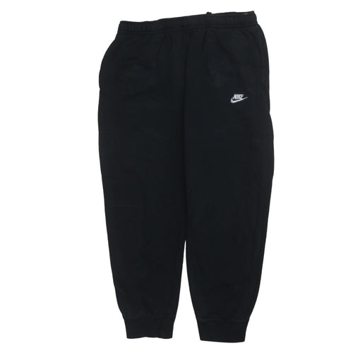 Nike Men's Black XL Fleece Jogger Sweatpants with Pockets
