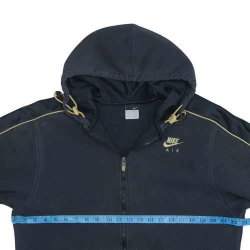 Nike Air Men's Black Full Zip Hoodie M Basketball Style