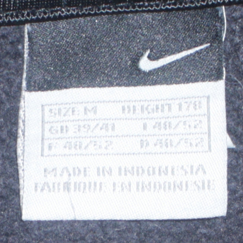 Nike Air Men's Black Full Zip Hoodie M Basketball Style