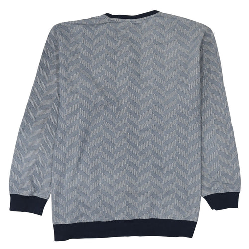U.S. Polo Assn. Men's Blue 4XL Crew Neck Pullover Sweatshirt