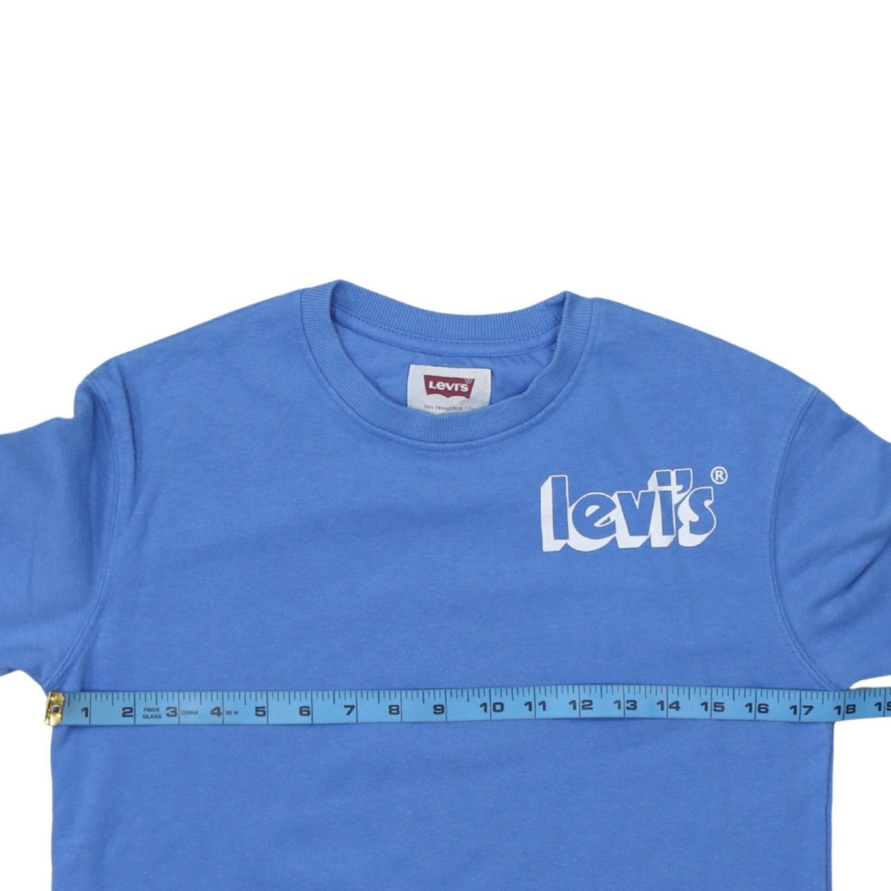 Levi's Boys Blue Crew Neck Pullover Sweatshirt Size 12 Years
