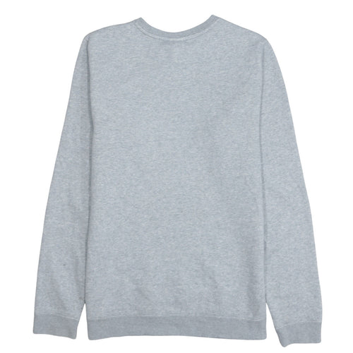 Nike Men’s Grey Small Pullover Crew Neck Sweatshirt