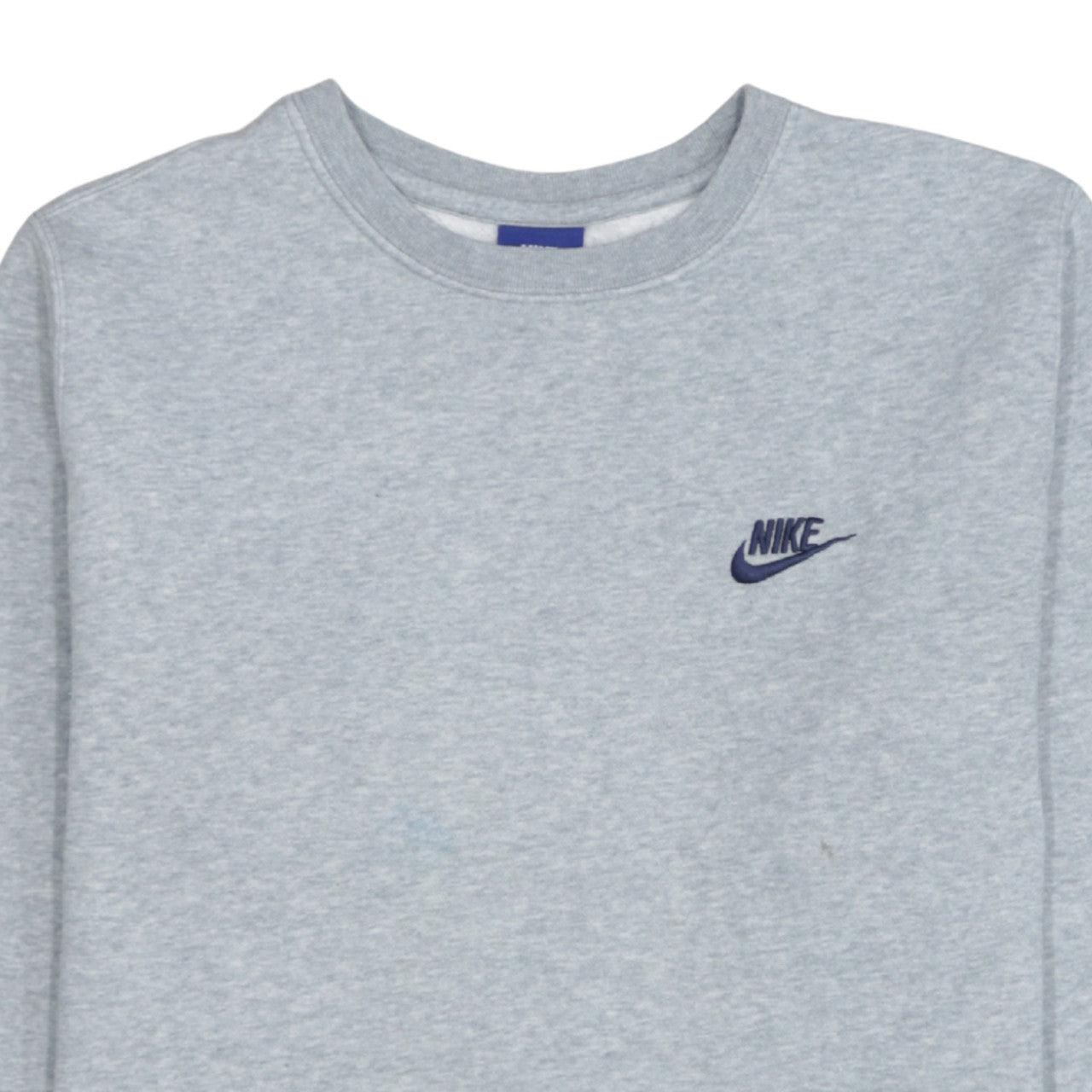 Nike Men’s Grey Small Pullover Crew Neck Sweatshirt