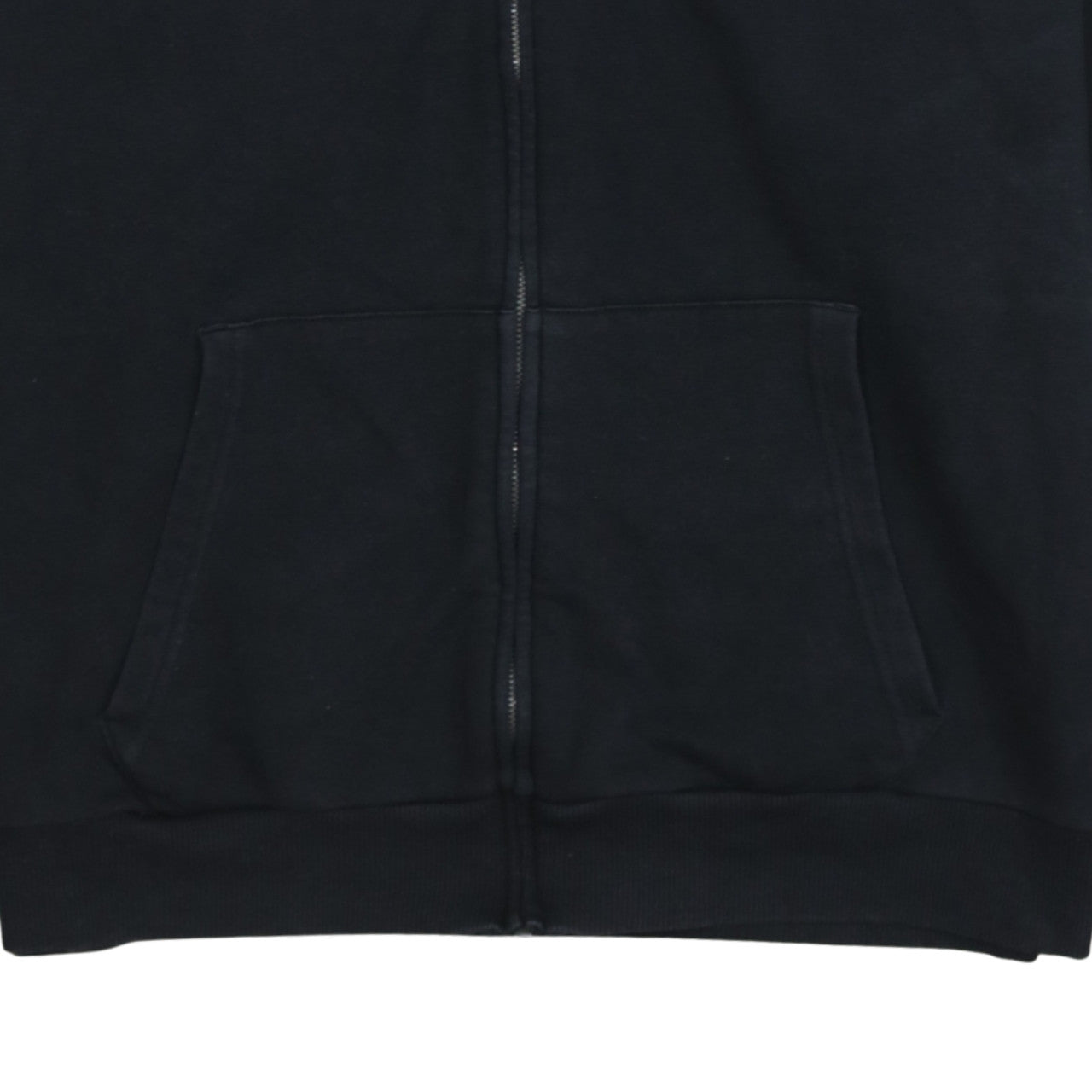 Reebok Womens Black XL Full Zip Hoodie Sweatshirt with Logo