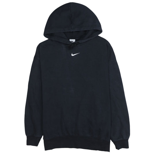 Nike Men's Black Pullover Hoodie S Regular Fit Fleece Sportswear