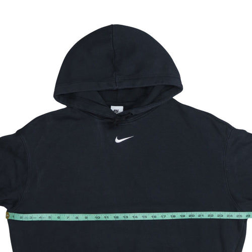 Nike Men's Black Pullover Hoodie S Regular Fit Fleece Sportswear