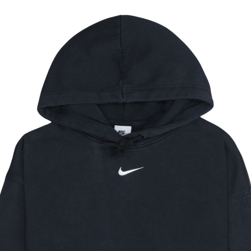 Nike Men's Black Pullover Hoodie S Regular Fit Fleece Sportswear
