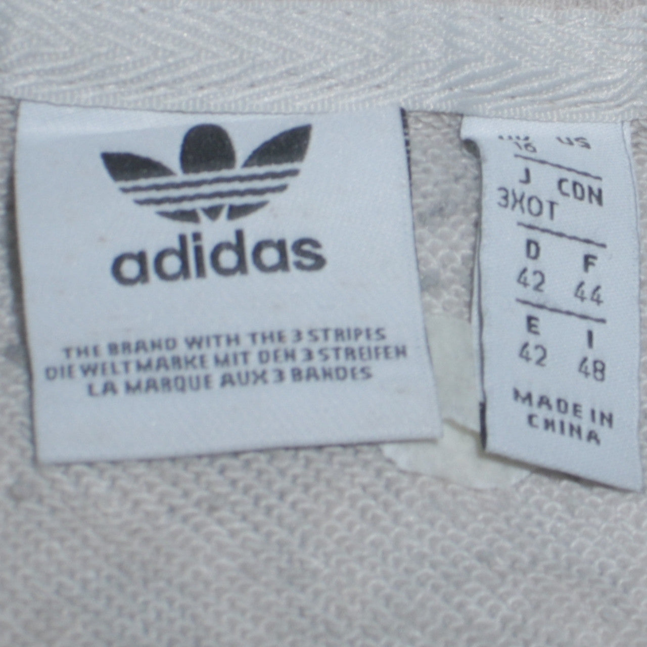 Adidas Originals Women's Blue Animal Print Sweatshirt Size 18 Crew Neck Casual