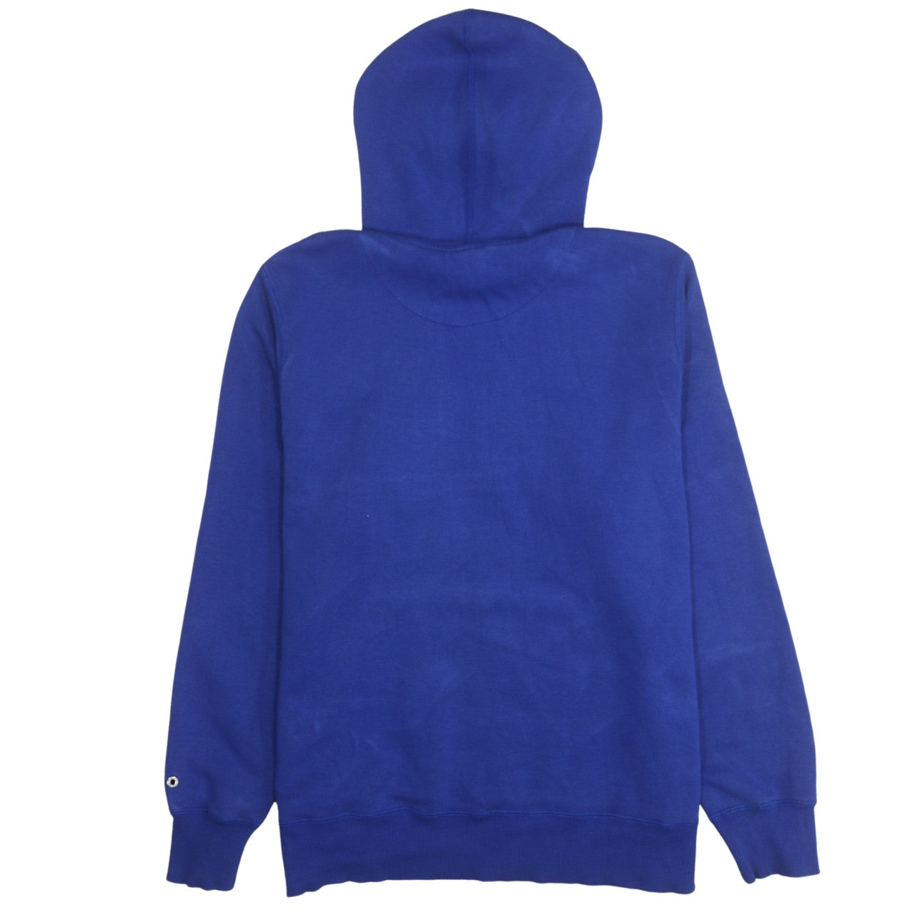 Nike Womens Blue Pullover Hoodie XL Cotton Blend Logo Front