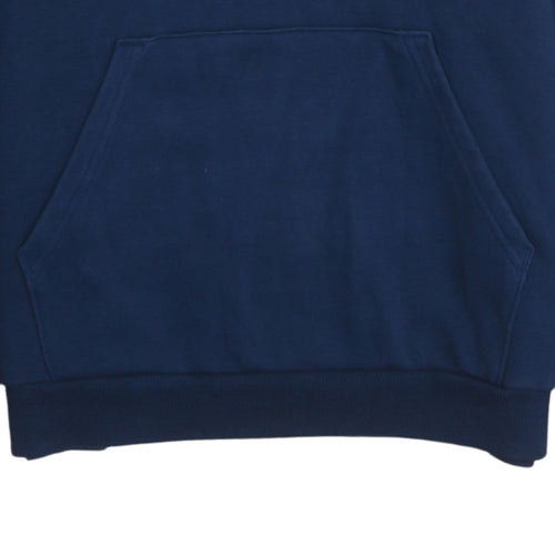 Puma Boys Blue Pullover Hoodie 15-16 Years Logo Fleece Sweatshirt