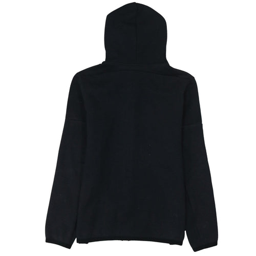 Adidas Boys Black Full Zip Hoodie 13-14 Years Regular Fit Fleece Sweatshirt