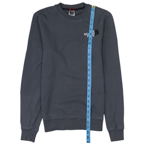 The North Face Men's Grey XS Crew Neck Pullover Sweatshirt