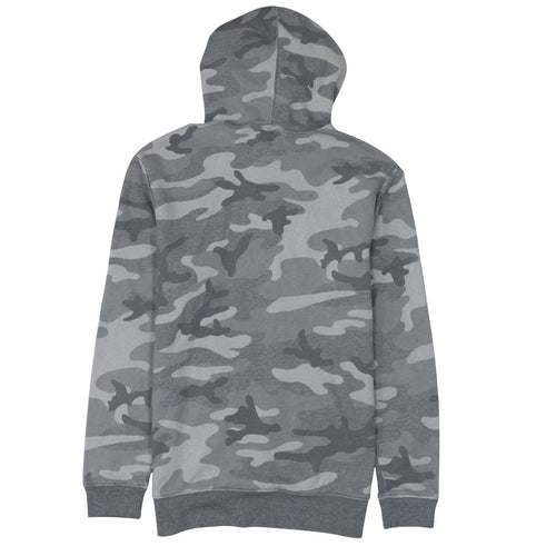GAP Men's Grey Camouflage Pullover Hoodie Small Cotton Blend