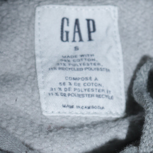GAP Men's Grey Camouflage Pullover Hoodie Small Cotton Blend