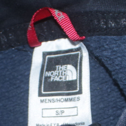 The North Face Men's Blue Pullover Hoodie Size Small Outdoor Fleece