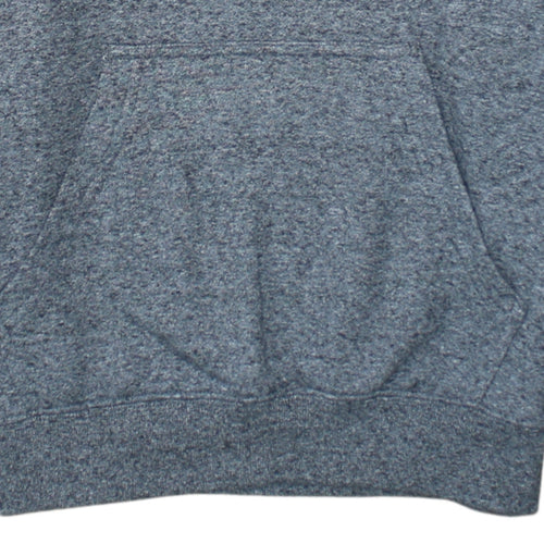 Champion Men's Grey Pullover Hoodie Small Logo Fleece Sweatshirt