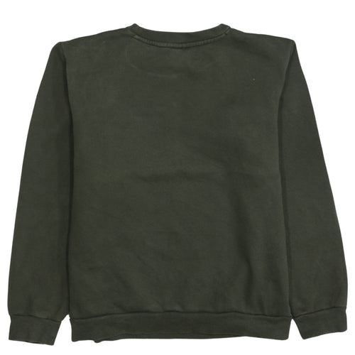 Puma Boys Green Crew Neck Pullover Sweatshirt - Size 14 Years