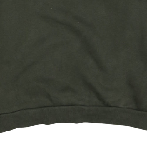 Puma Boys Green Crew Neck Pullover Sweatshirt - Size 14 Years