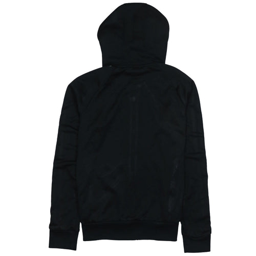 Adidas Womens Black Full Zip Hoodie Size 14 UK Tracksuit Top