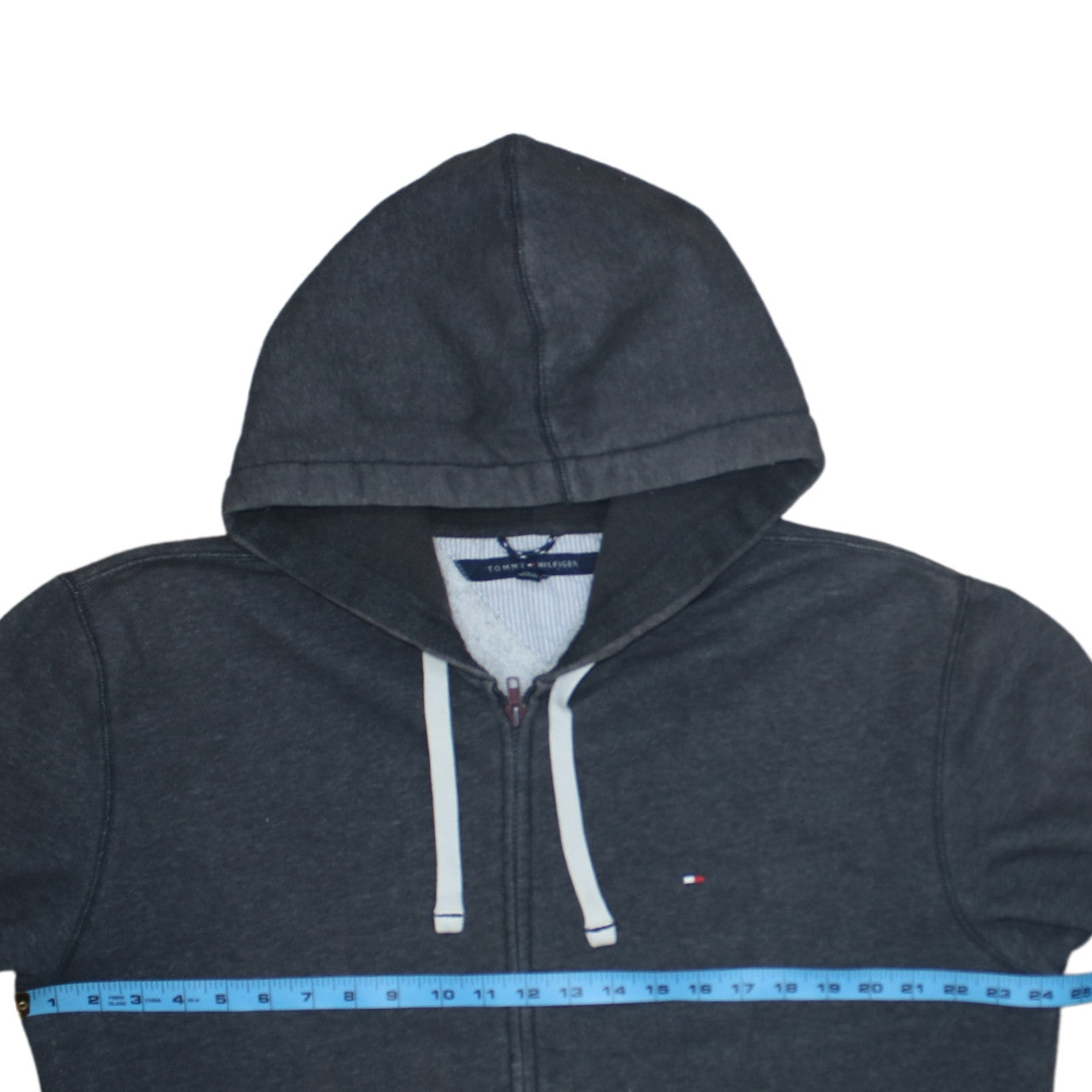 Tommy Hilfiger Men's Black Full Zip Hoodie Size XL