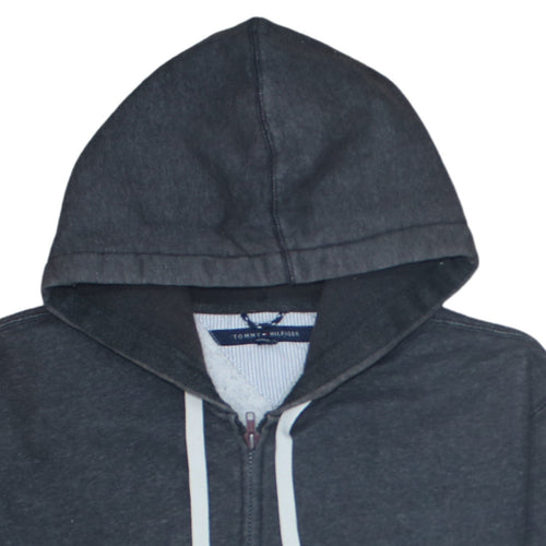 Tommy Hilfiger Men's Black Full Zip Hoodie Size XL