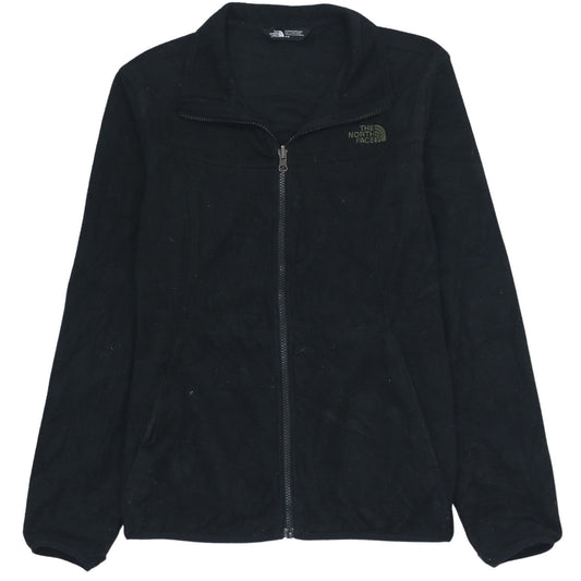 The North Face Womens Black Fleece Full Zip Jacket Size M