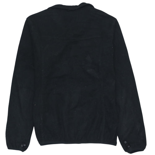 The North Face Womens Black Fleece Full Zip Jacket Size M
