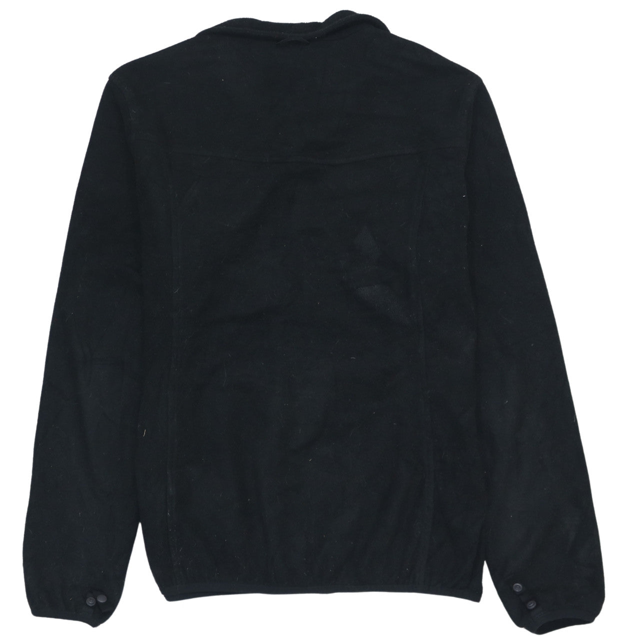 The North Face Womens Black Fleece Full Zip Jacket Size M