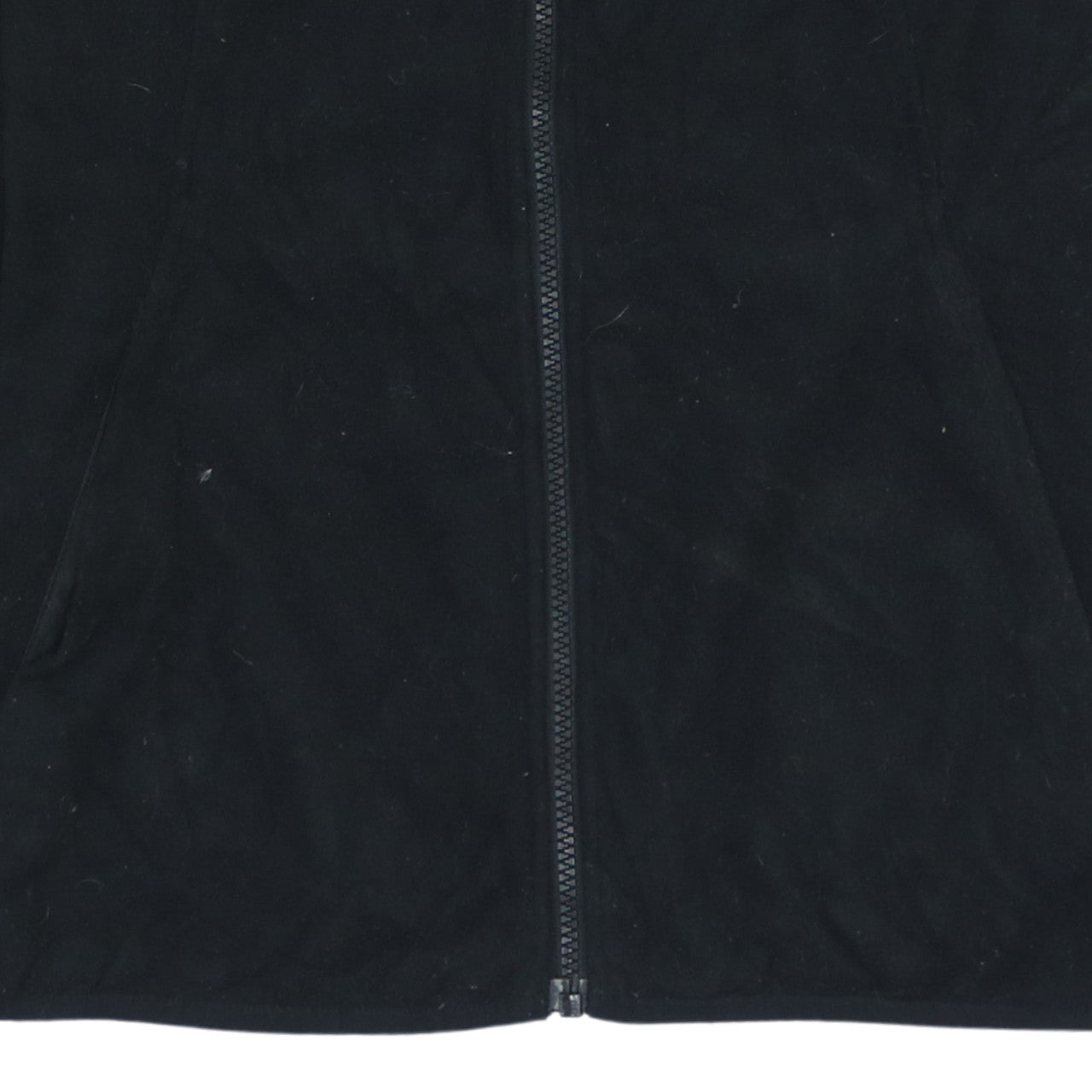 The North Face Womens Black Fleece Full Zip Jacket Size M