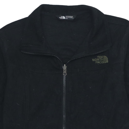 The North Face Womens Black Fleece Full Zip Jacket Size M